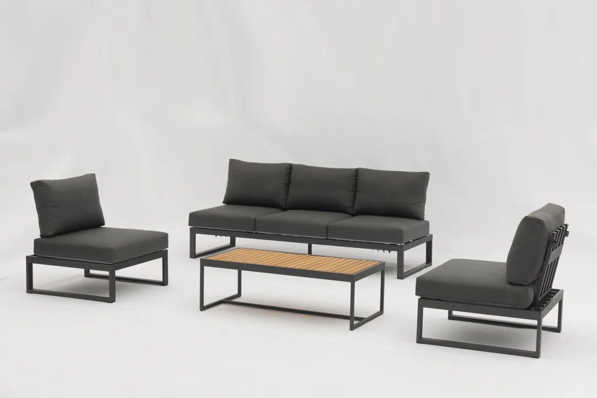 Convertible Outdoor Sectional Sofa For Patio, Poolside & Garden – Weather-Resistant, Space-Saving Design
